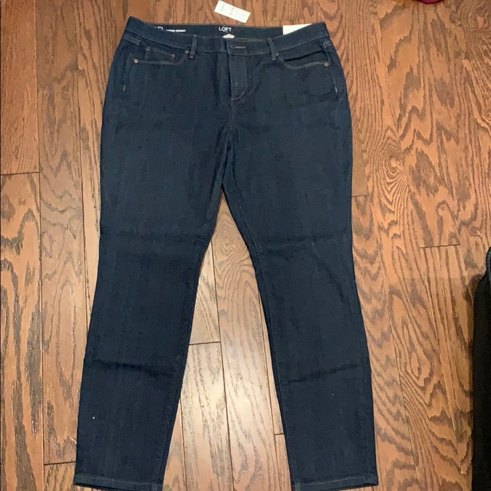 14P LOFT dark wash modern skinny
